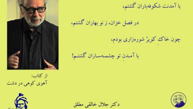 تصویر از آهوی کوهی در دشت