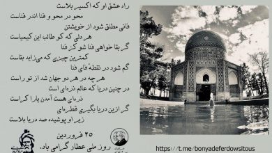 تصویر از روز ملی #عطار